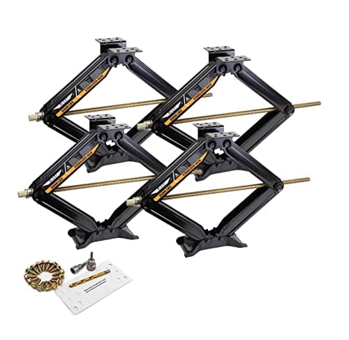 4-Pack 6000lb Scissor Jacks