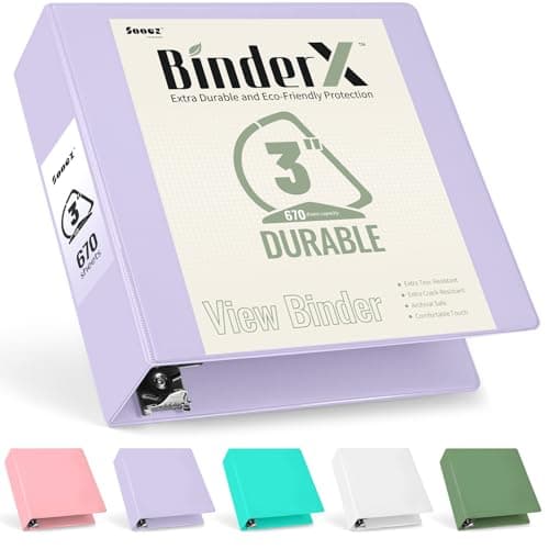 Sooez BinderX 3-Inch