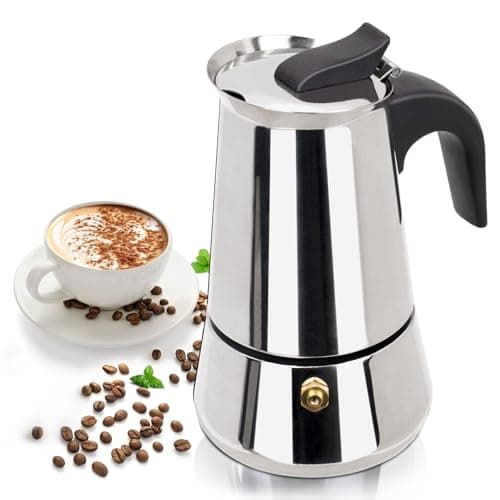 6-Cup Stainless Moka
