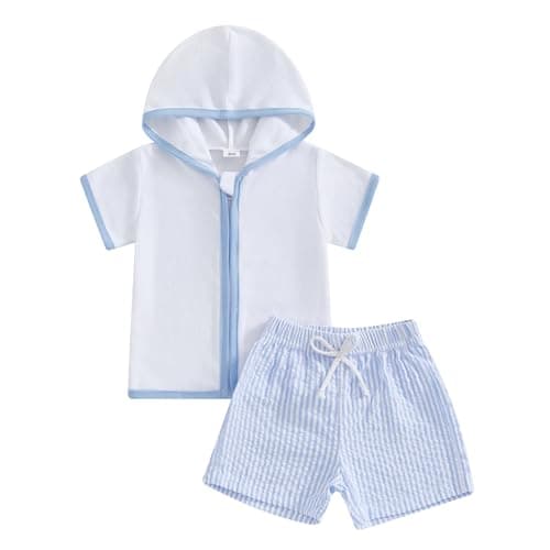Seersucker Swim Set