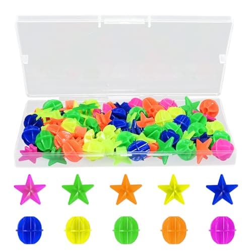 72-Piece Spoke Beads