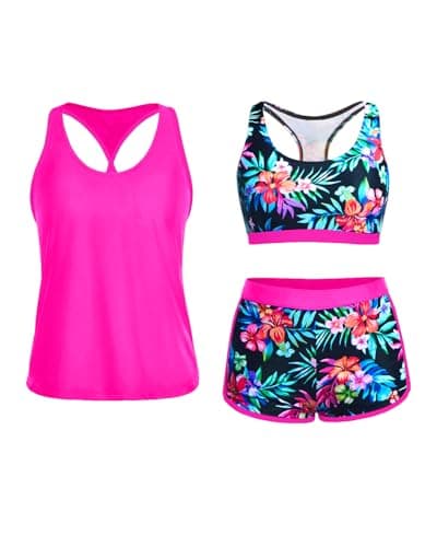 3-Piece Tankini Set
