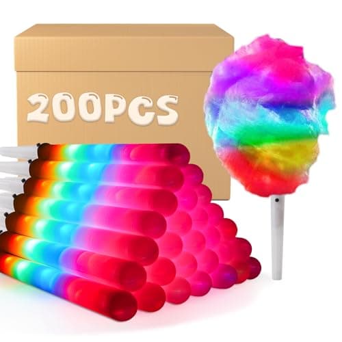 LED Cotton Candy Cones