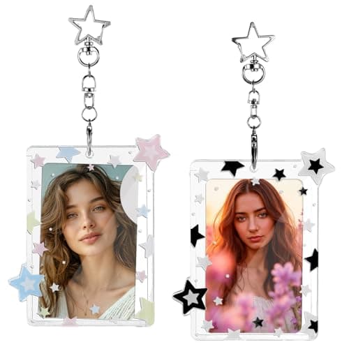 Star Photocard Keychain