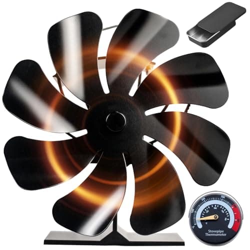 8-Blade Stove Fan