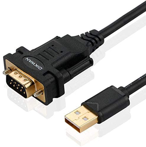 USB-to-RS232 DB9 Cable