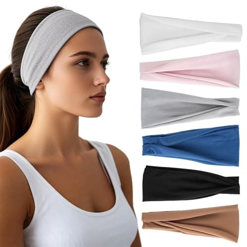 Wide Elastic Headbands