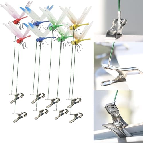 Fake Dragonfly Clips