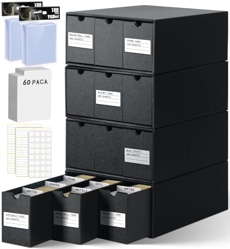 12-Pack Card Storage Boxes