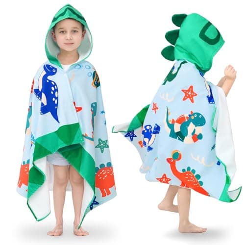 Dinosaur Hooded Towel