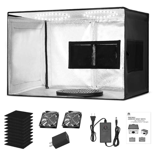 Portable Dual-Fan Booth