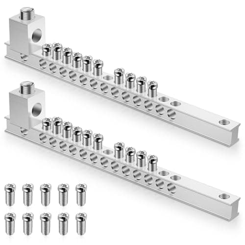 10‑Terminal Ground Bar Kit