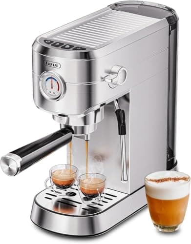 Compact 20-Bar Espresso Maker