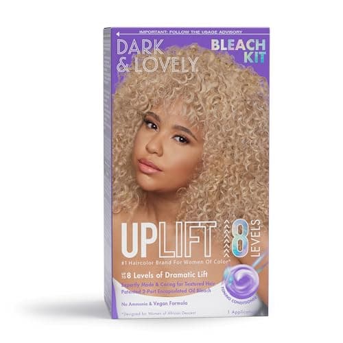 Curly Hair Bleach Kit