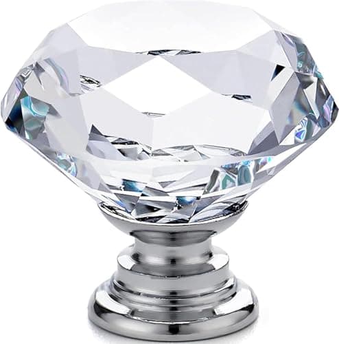 Crystal Diamond Knobs