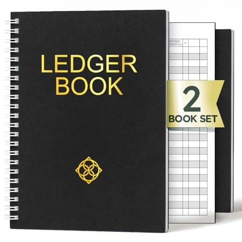 2-Pack Accounting Ledgers