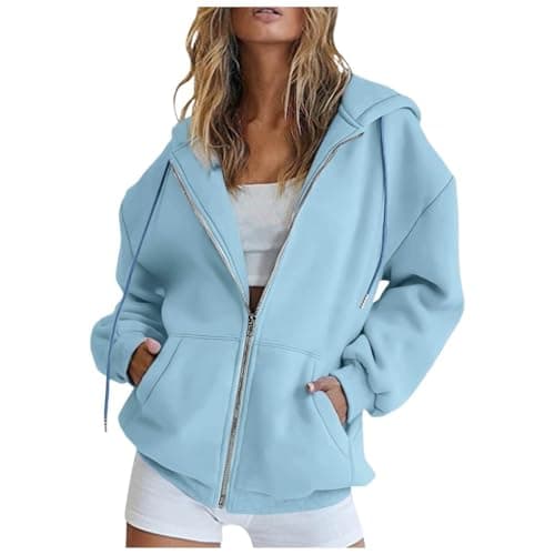 Oversized Zip Hoodie