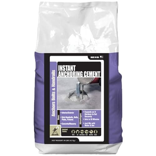 Instant Anchoring Cement