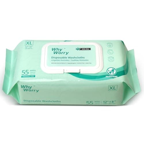WhyWorry Extra-Thick Wipes