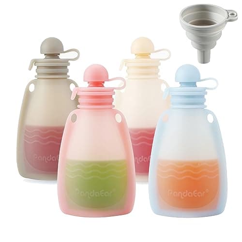 PandaEar 5.5oz Silicone Pouches