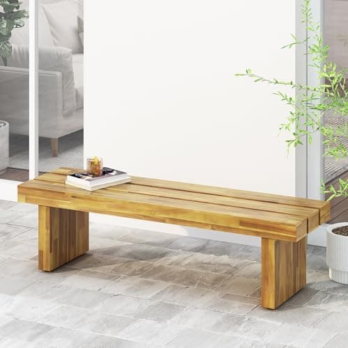 Acacia Wood Bench