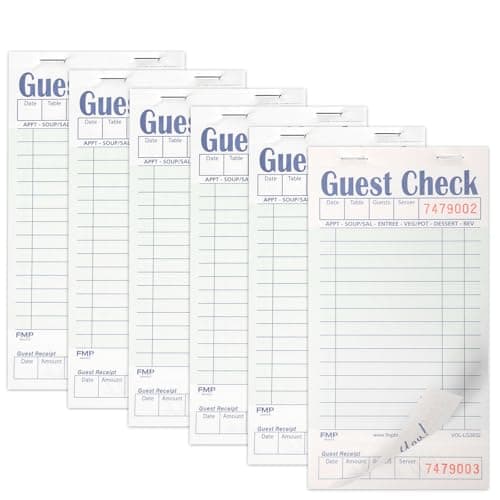 Restaurant Order Notepads