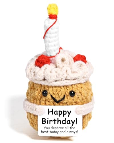 Positive Crochet Cake