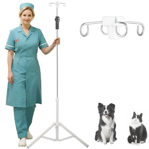 Portable Telescoping IV Pole
