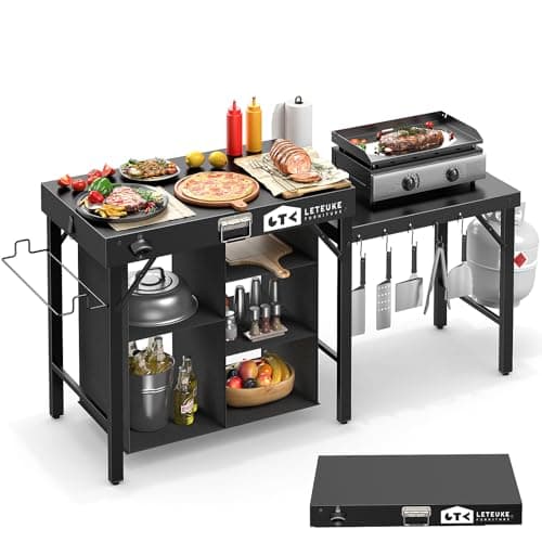 Leteuke Grill Prep Table