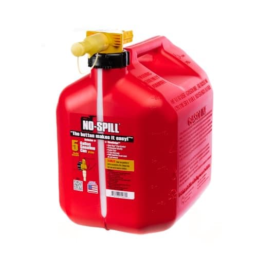 No Spill Gas Can