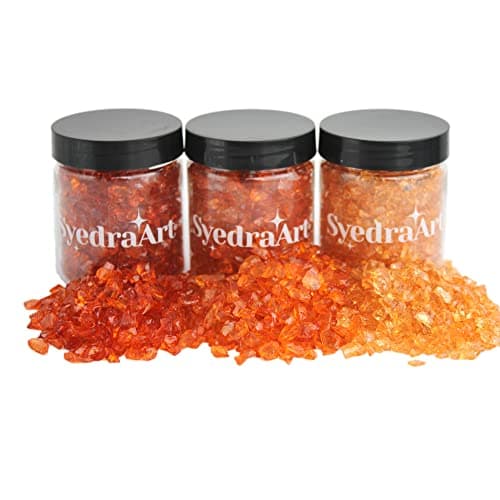 Vibrant Crushed Glass