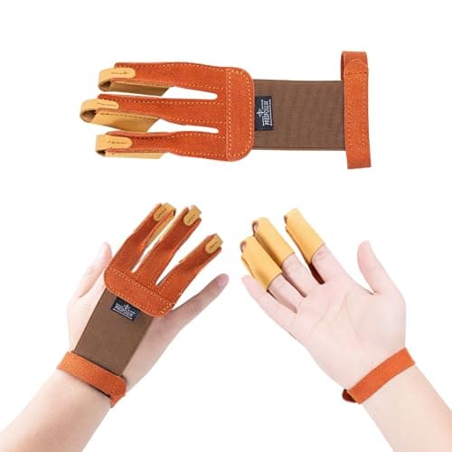 Cowhide Three-Finger Glove