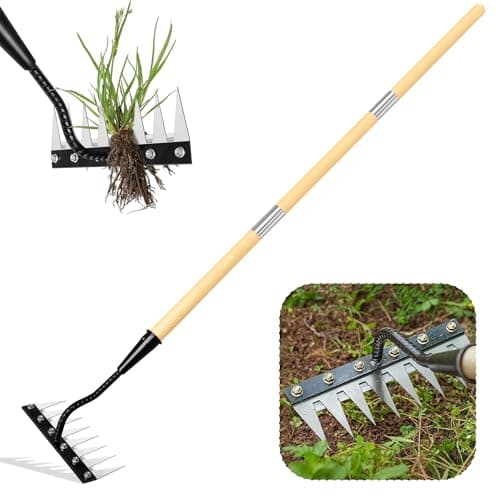 PREMJIN Iron Weeding Rake