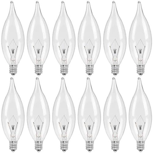 12-Pack E12 Candle Bulb