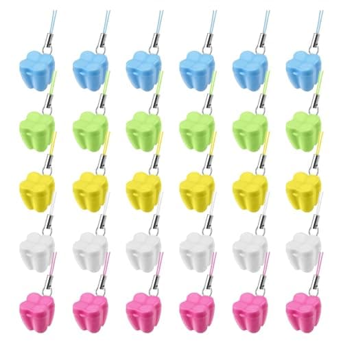 30-Pack Tooth Necklaces