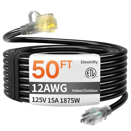 Deeklify 50ft Cord