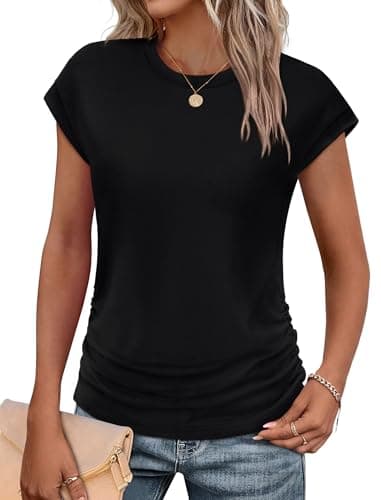 Trendy Black Summer Top