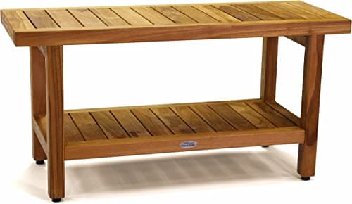 AquaTeak 36" Spa Teak Bench