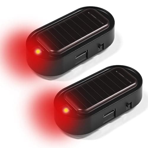 Solar Dummy Alarm Light