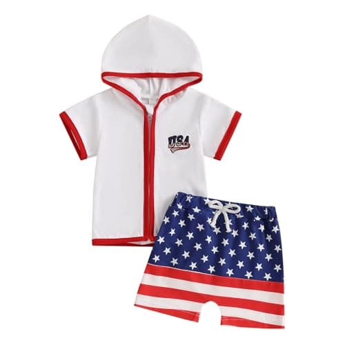 Patriotic Cotton-Blend Set