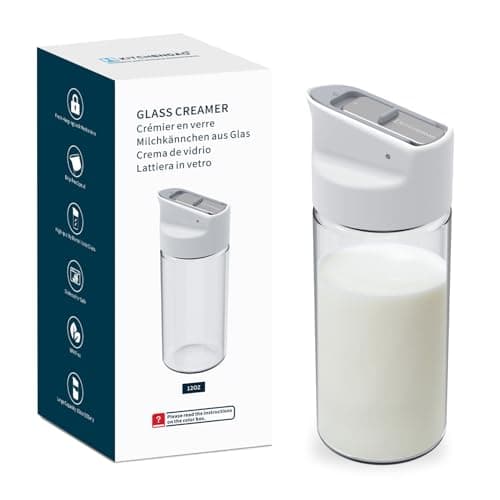KITCHENDAO Glass Creamer