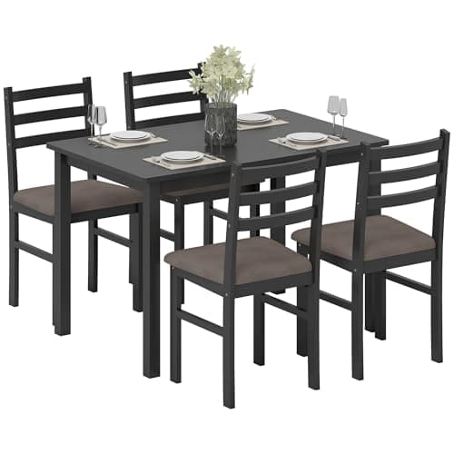 Upholstered Farmhouse 5-Piece
