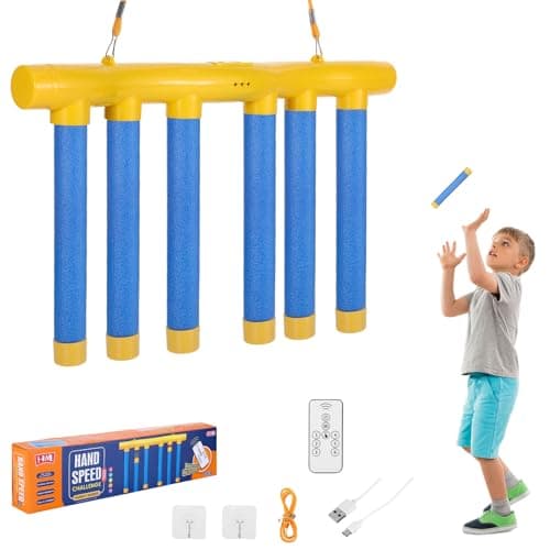 Drop-Stick Reflex Game