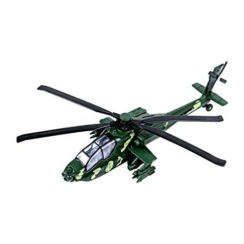 Pull-Back Military Helicopter