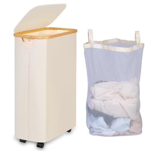 Wheeled Slim Hamper