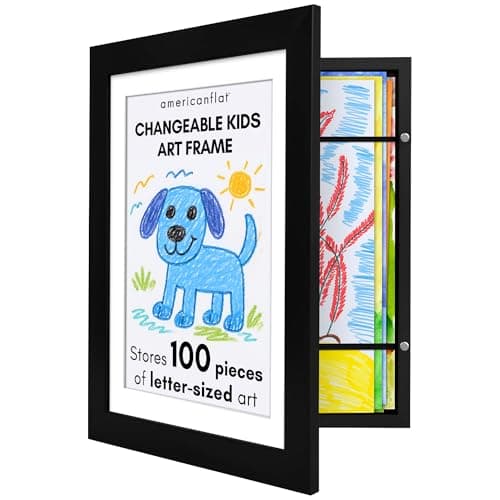 Matted Kids Art Frame