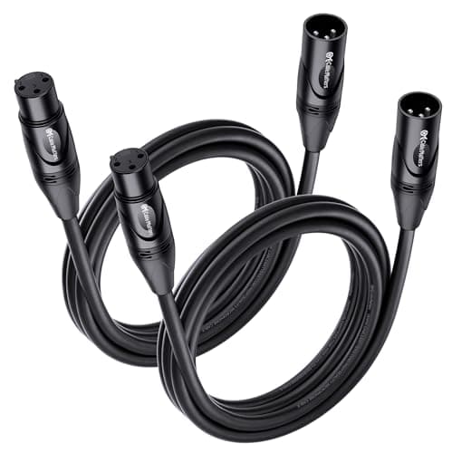 6ft XLR Cables (2-Pack)
