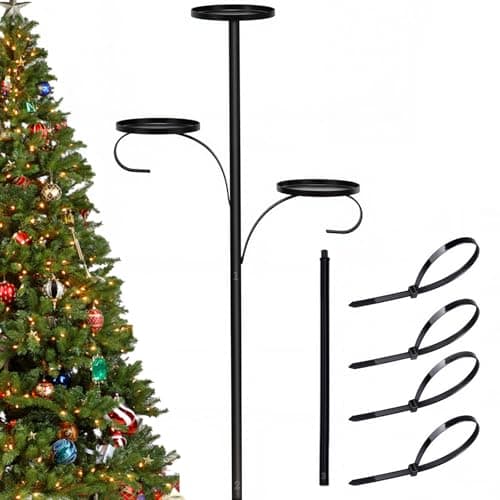 Black Triple Candelabra
