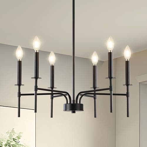 6-Light Farmhouse Chandelier