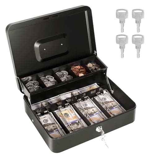 Goehiaul Heavy-Duty Cash Box